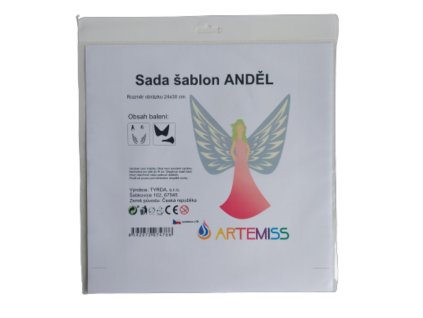 Sada šablon - Anděl