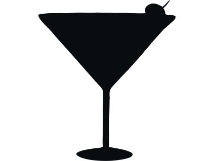 Martini - plastová šablona 406