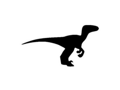 Tyranosaurs - plastová šablona 114