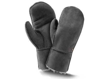 Pelzhandschuhe TREND Anthrazit