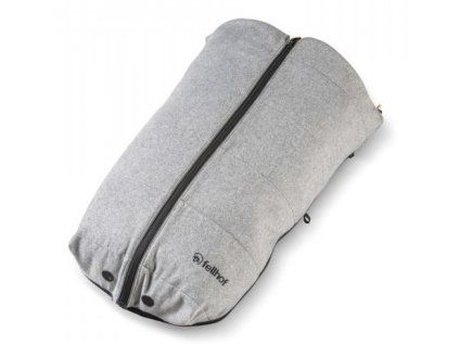 Sommer-Fußsackbezug hellgrau