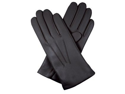 Herrenhandschuhe, Kaschmirfutter – schwarz