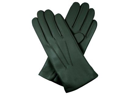 Herrenhandschuhe mit Wollfutter, grün