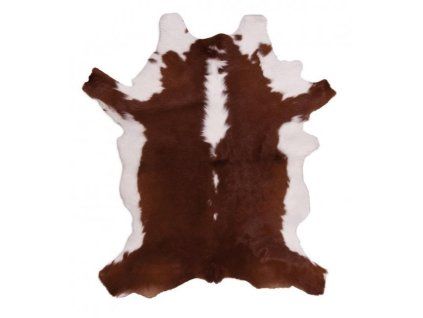 Kalbsleder braun-weiß