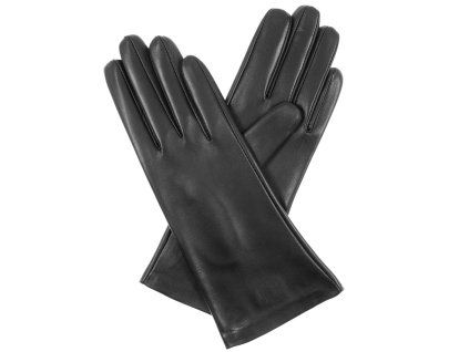 Damenhandschuhe ohne Futter – schwarz
