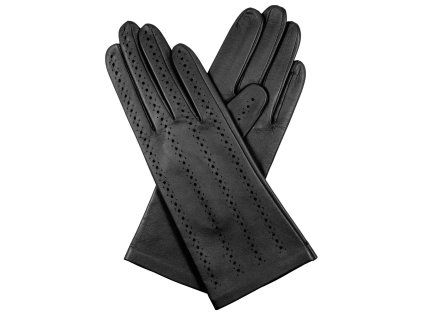 Damenhandschuhe ohne Futter – schwarz