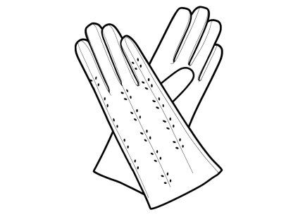 Ungefütterte Damenhandschuhe – Farbauswahl