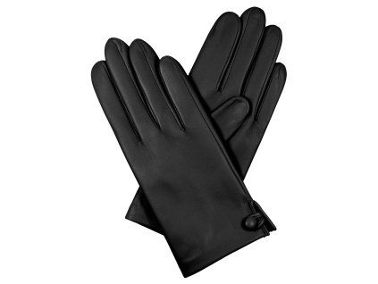Damenhandschuhe ohne Futter – schwarz