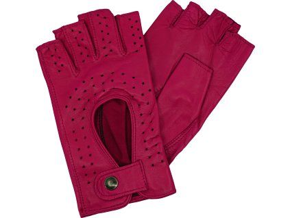 Damen-Fingerhandschuhe, Himbeere
