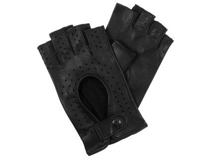 Damen-Fingerhandschuhe, schwarz