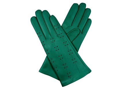 Ungefütterte Damenhandschuhe - Grün II