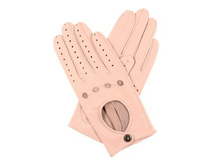 Damen-Autofahrerhandschuhe - Lachs
