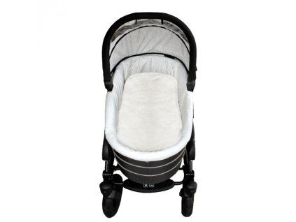 Isoliereinsatz für Kinderwagen, weiß