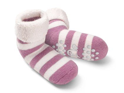 Kindersocken ALPAKA ABS rosa