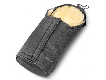 Kinderfußsack HOCHSÖLDEN Graphitmeliert