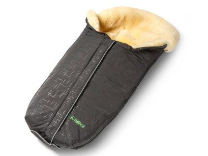 Kinderfußsack ZERMATT schwarz tec