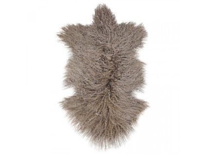 Lammfell Tibet taupe