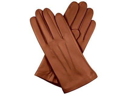 Ungefütterte Herrenhandschuhe – hellcognac