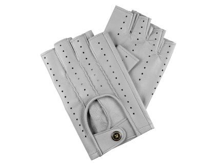 Herren-Fingerhandschuhe – Taubengrau