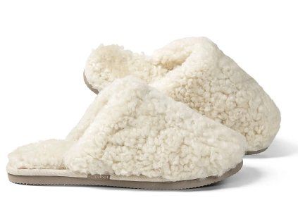 Trendige Teddy-Hausschuhe