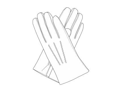 Herrenhandschuhe ohne Futter – Farbauswahl