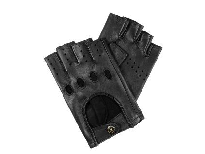 Herren-Fingerhandschuhe - schwarz