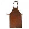 braune Lederschürze