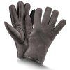 BASIC Pelzhandschuhe grau