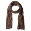 Merino-Strickschal, Fuschlseebraun