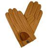 Herren-Autofahrerhandschuhe - Kamel