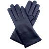 Damenhandschuhe, Wollfutter – marineblau
