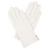 ungefütterte kurze Damenhandschuhe – weiß