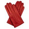 Herrenhandschuhe ohne Futter – kardinalrot.