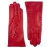 Ungefütterte Damenhandschuhe – Kardinalrot