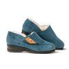 Damenpantoffeln COMODA blau