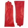 Ungefütterte Damenhandschuhe – rot