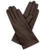 Ungefütterte Damenhandschuhe – braun