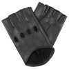 ultrakurze fingerlose Damenhandschuhe – schwarz