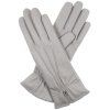 Damenhandschuhe, Wollfutter, Taubengrau