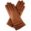 Damenhandschuhe, Wollfutter – hellcognac