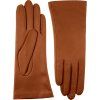 Damenhandschuhe mit Seidenfutter – hellcognac
