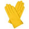 Ungefütterte Damenhandschuhe – gelb