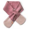 Strickschal für Kinder mit Lochmuster, rosa