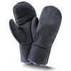 Pelzhandschuhe TREND blau