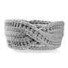 graues Merino-Stirnband