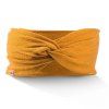 MERINO-Stirnband Mondseegelb