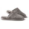 Herrenhausschuhe COMFORT grau