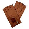 Damen-Fingerhandschuhe – hellcognac