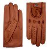Herren-Fahrhandschuhe – Dunkelcognac