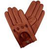 Herren-Fahrhandschuhe – Dunkelcognac